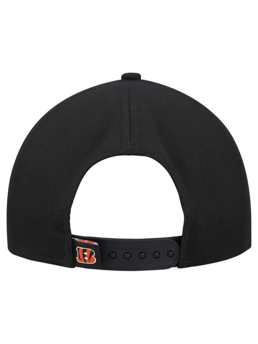 Кепка с вышивкой Cincinnati Bengals Metallic New Era — изображение 5 из 5, черный