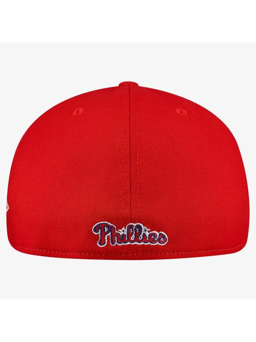 Кепка-бейсболка с градиентом Philadelphia Phillies Spring Training New Era — изображение 2 из 4, красный