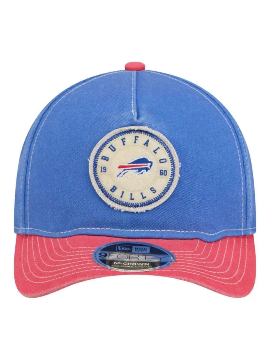 Кепка Buffalo Bills 9FORTY Felt A-Frame New Era — изображение 2 из 5, красный