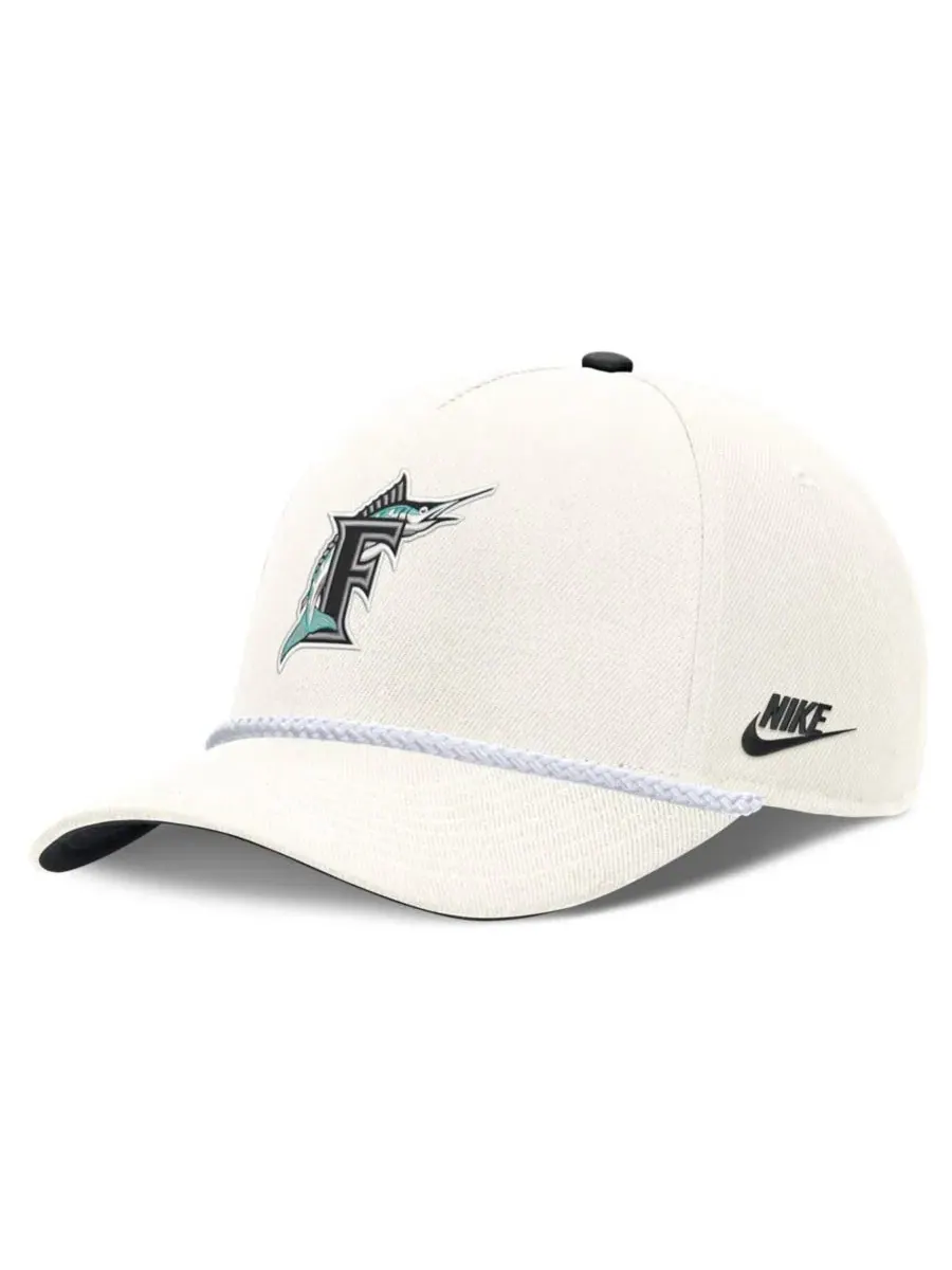 Бейсболка Nike с винтажным логотипом Florida Marlins