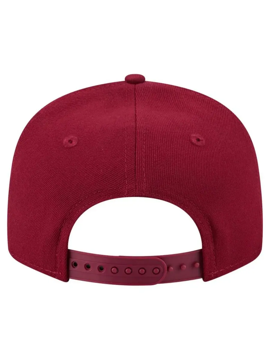 Кепка-снапбек с высокой тульей New Era 9FIFTY, Washington Commanders — изображение 4 из 5, бордовый