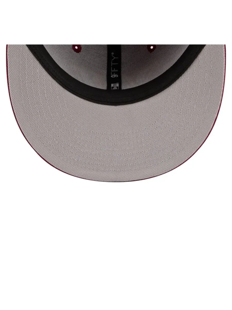 Кепка-снапбек с высокой тульей New Era 9FIFTY, Washington Commanders — изображение 5 из 5, бордовый