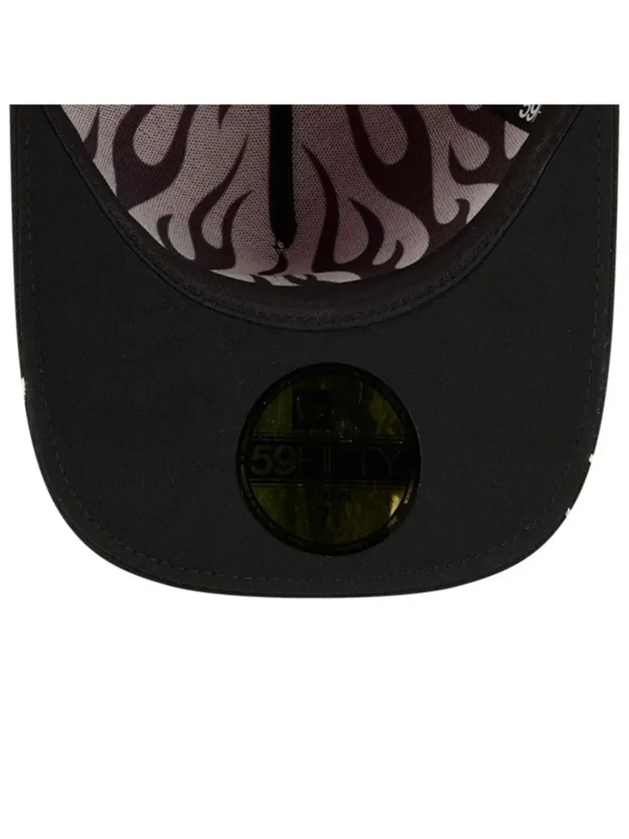 New Era Мужская красно-черная бейсболка Cincinnati Reds 2025 MLB Speedway Classic A-Frame 59FIFTY — изображение 5 из 5