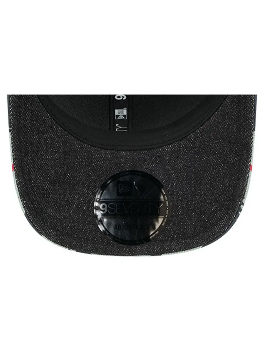 New Era Мужская джинсовая кепка Boston Red Sox Aztec Denim 9SEVENTY с регулируемым размером — изображение 2 из 5