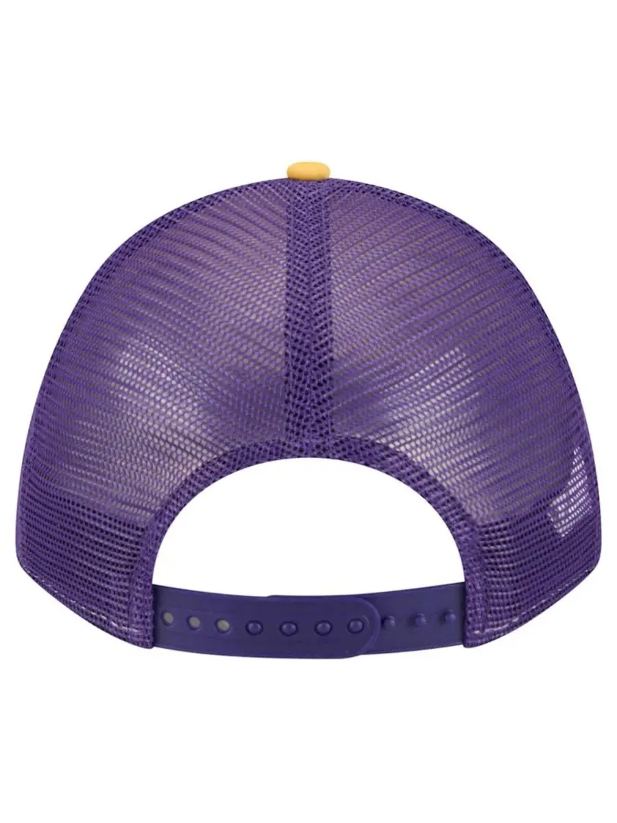 Мужская золотистая регулируемая бейсболка Minnesota Vikings Linear A-Frame 9FORTY New Era — изображение 4 из 5, золото