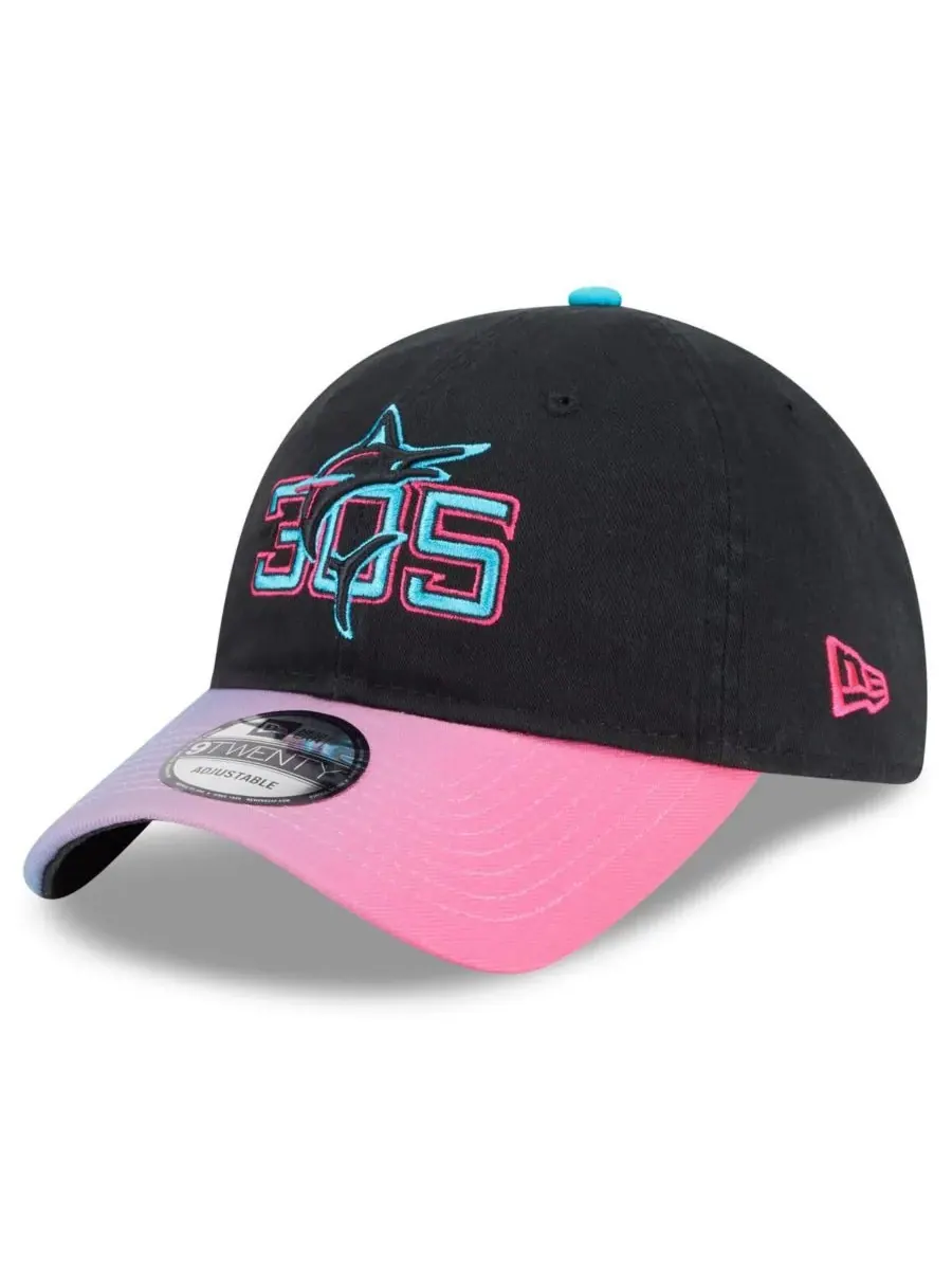 New Era Мужская кепка Miami Marlins 2025 City Connect 9TWENTY с регулируемым размером