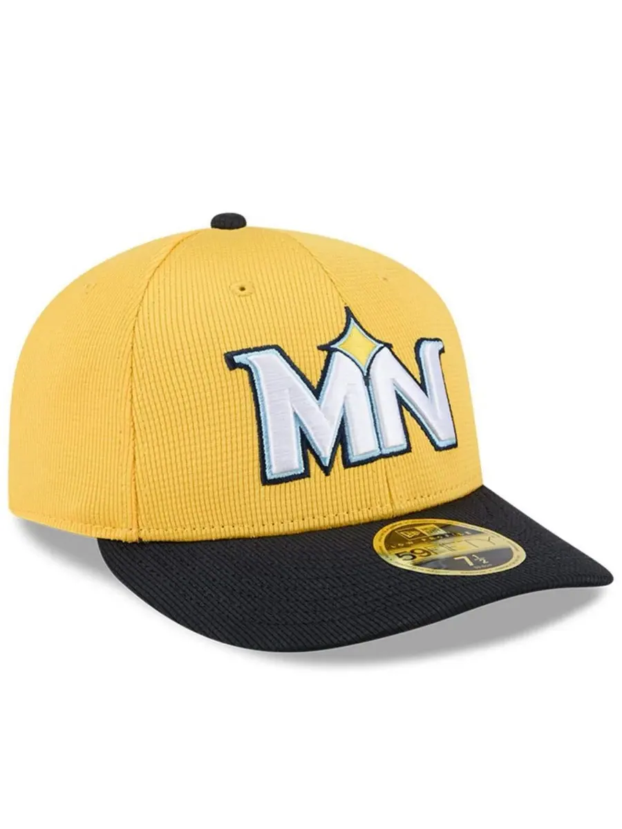 New Era Мужская бейсболка Minnesota Twins City Connect Batting Practice Low Profile 59FIFTY — изображение 3 из 4