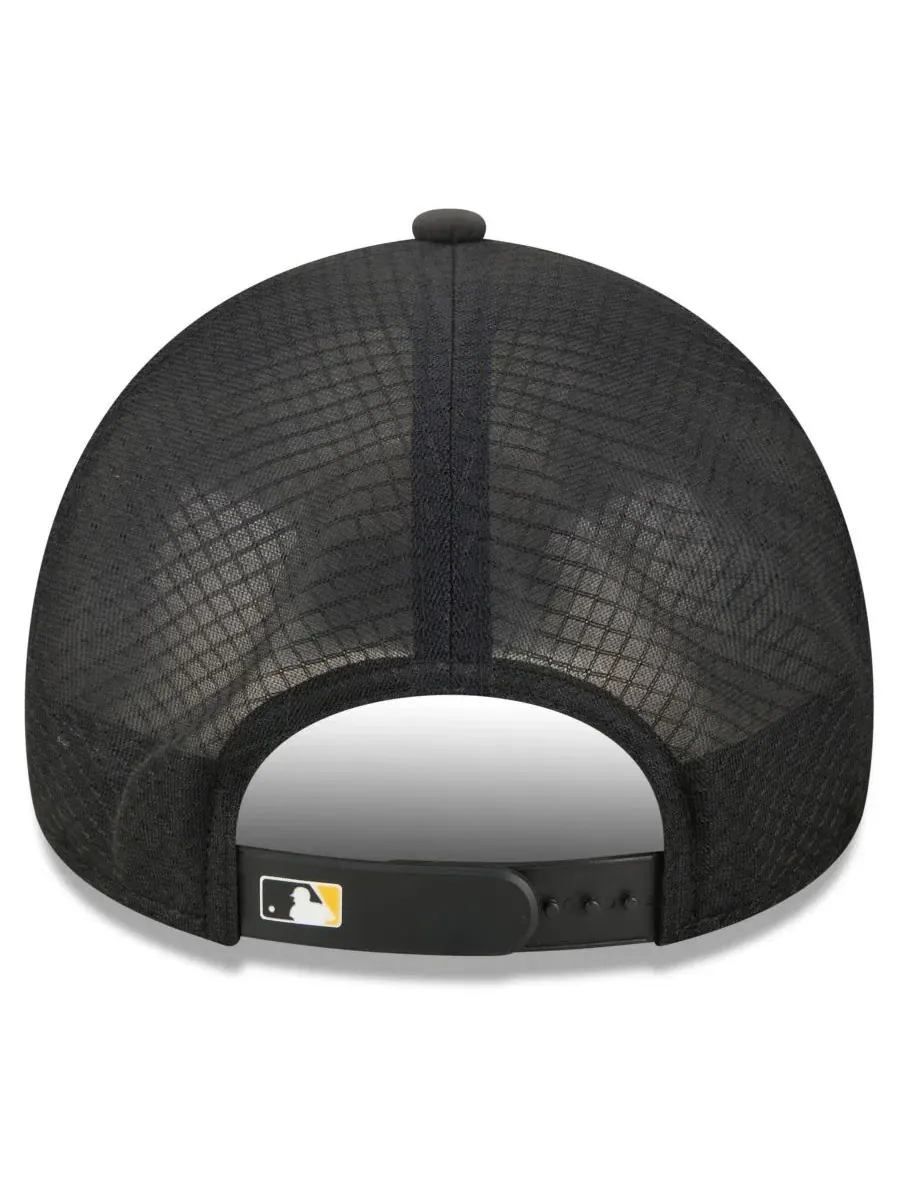 Бейсболка New Era 9FORTY Apex с вышивкой логотипа Pittsburgh Pirates — изображение 5 из 5, черный