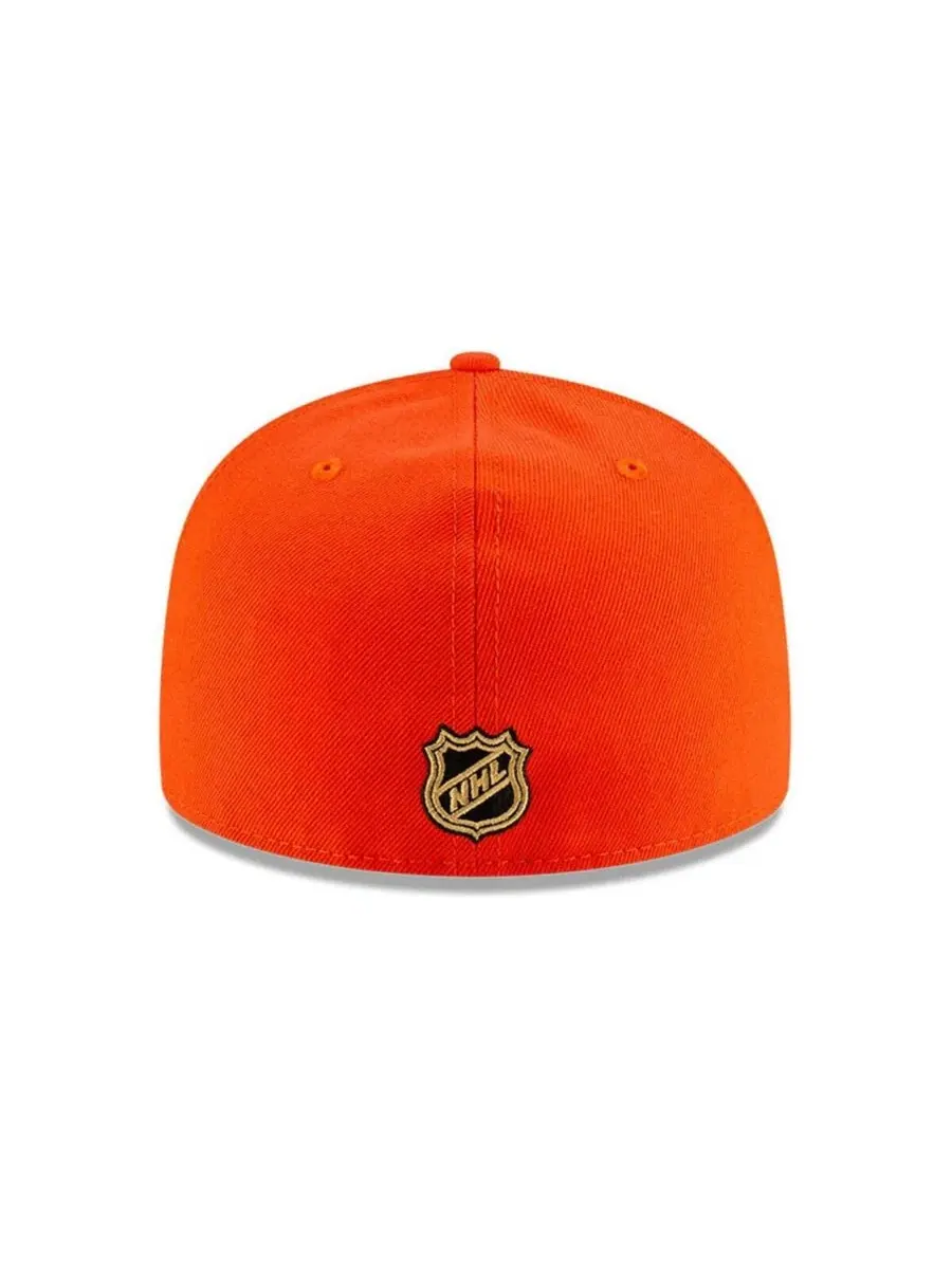 Кепка New Era с вышивкой Anaheim Ducks — изображение 4 из 5, оранжевый