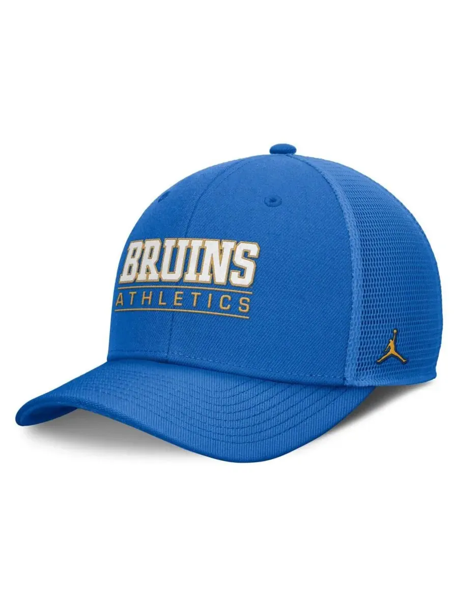 Jordan Мужская синяя регулируемая кепка UCLA Bruins Rise