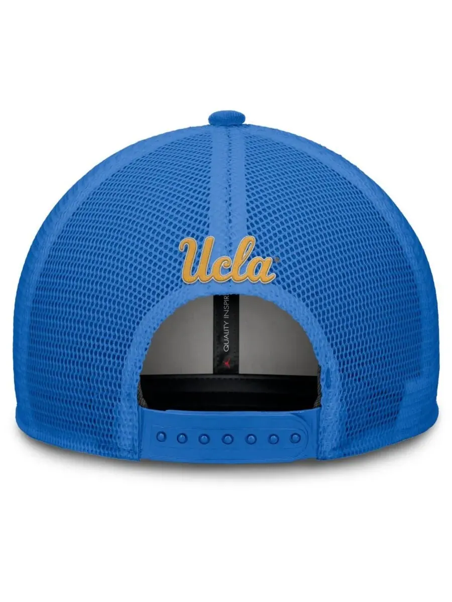 Jordan Мужская синяя регулируемая кепка UCLA Bruins Rise — изображение 3 из 4, синий