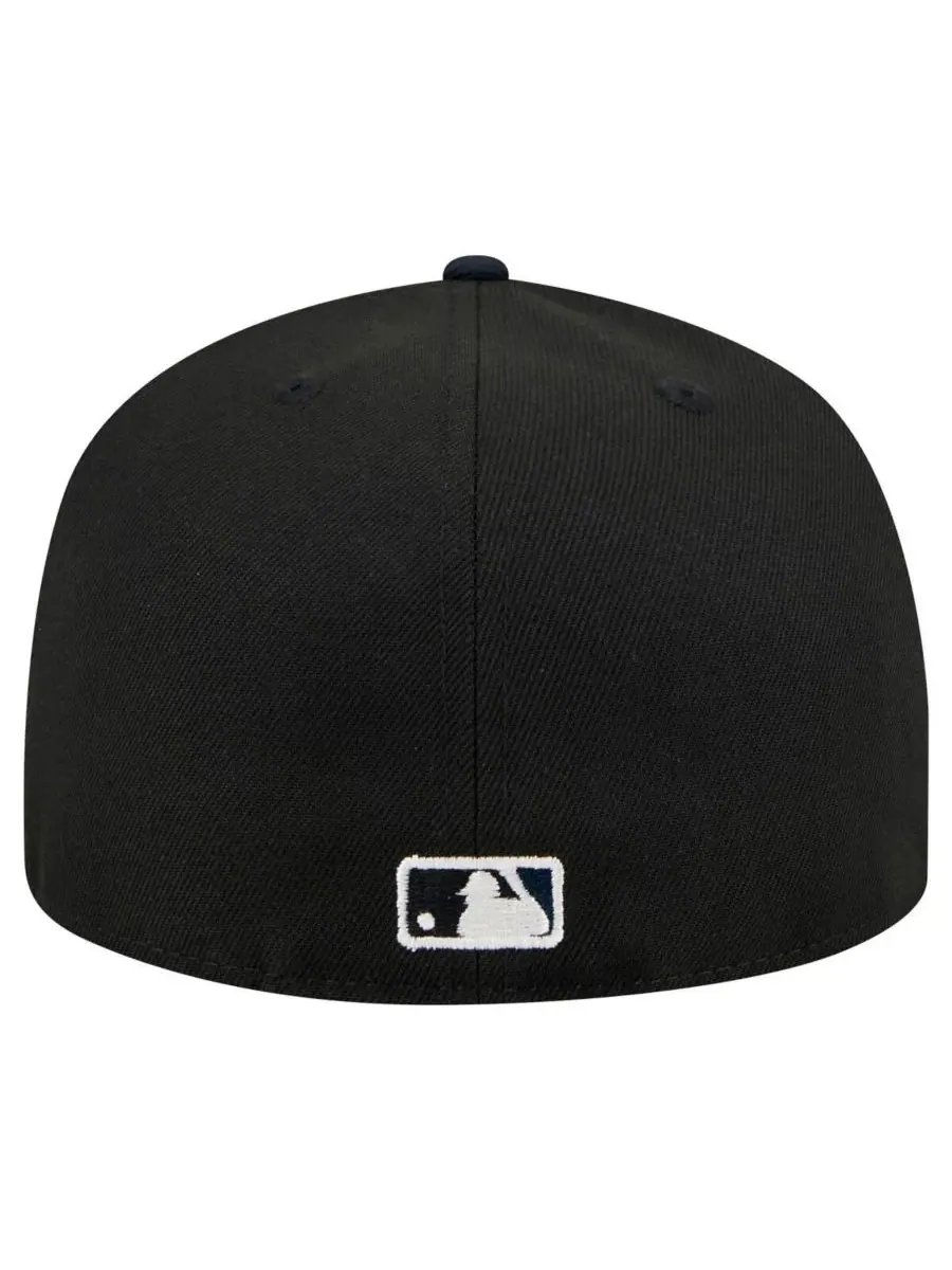 New Era Мужская черная бейсболка Boston Red Sox Shadow Stitch 59FIFTY — изображение 3 из 5, черный