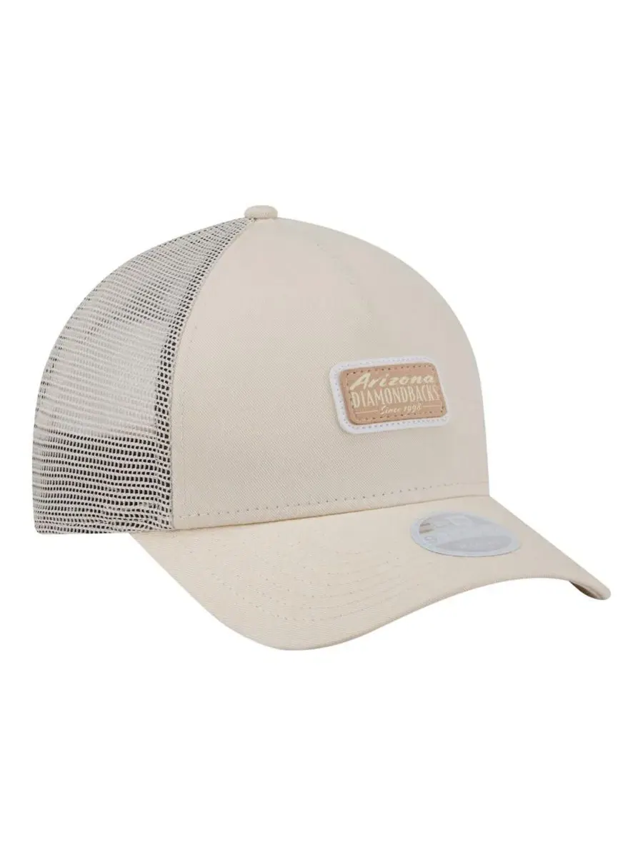 Кепка-тракер Arizona Diamondbacks Tonal Patch 9FORTY M-Crown A-Frame New Era — изображение 3 из 4, светлый бежевый