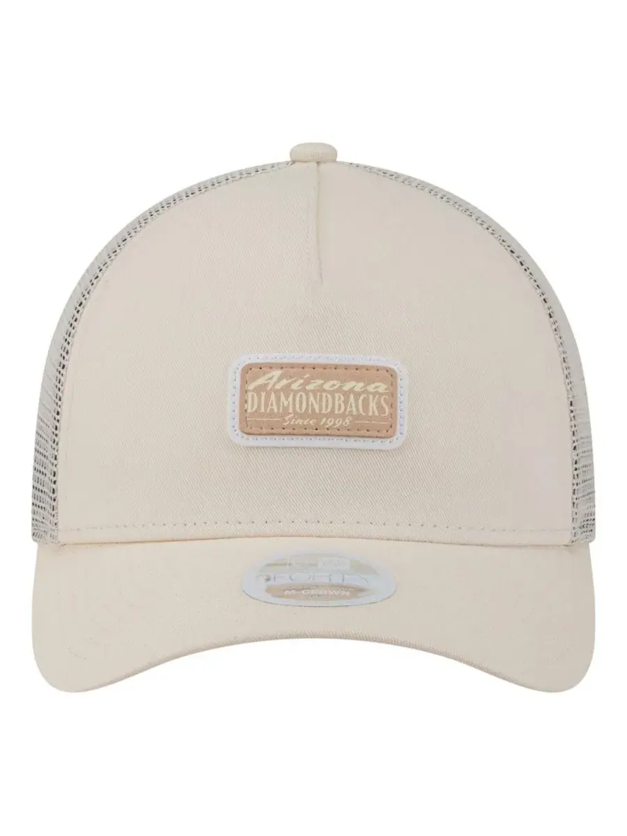 Кепка-тракер Arizona Diamondbacks Tonal Patch 9FORTY M-Crown A-Frame New Era — изображение 4 из 4, светлый бежевый
