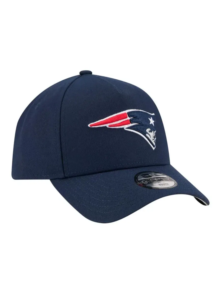 Кепка New Era New England Patriots 9FORTY A-Frame — изображение 4 из 5, темно-синий