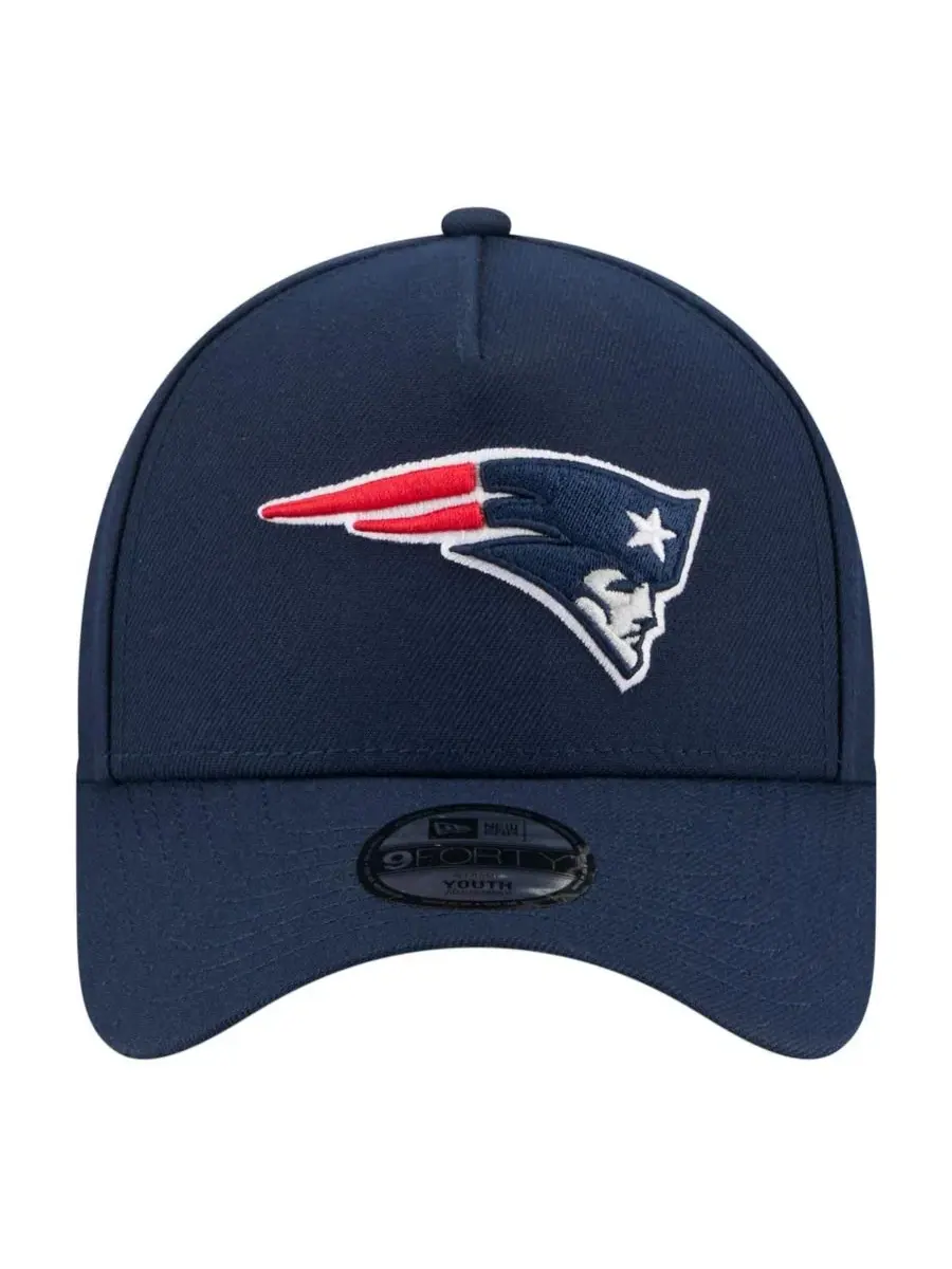 Кепка New Era New England Patriots 9FORTY A-Frame — изображение 5 из 5, темно-синий