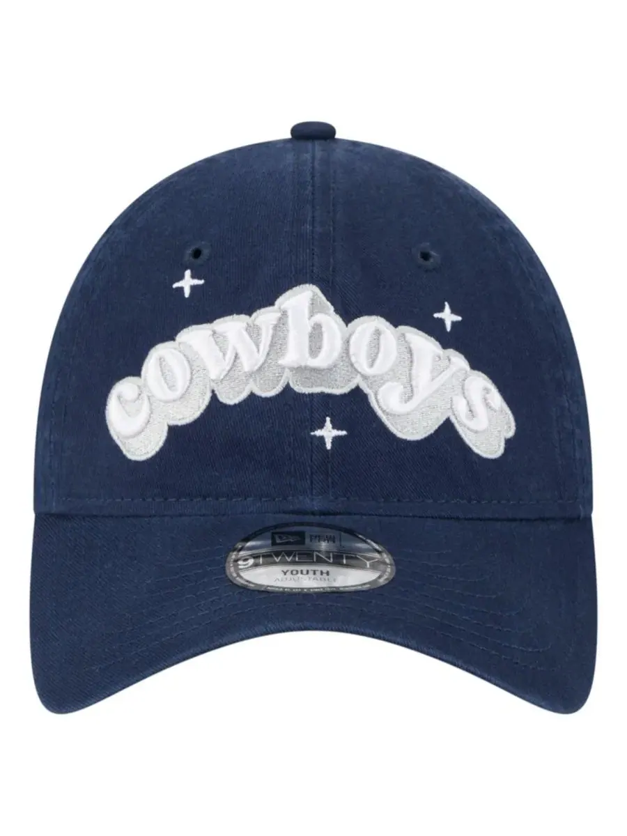 Кепка New Era с вышивкой Dallas Cowboys Cheer — изображение 2 из 5, темно-синий
