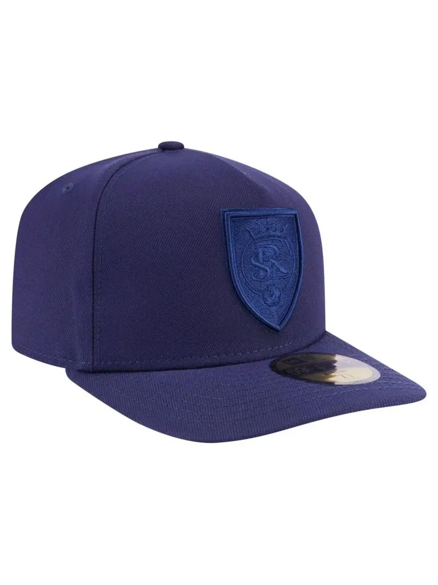 New Era Мужская кепка A-Frame 59FIFTY темно-синего цвета из коллекции Real Salt Lake Color Pack — изображение 4 из 4
