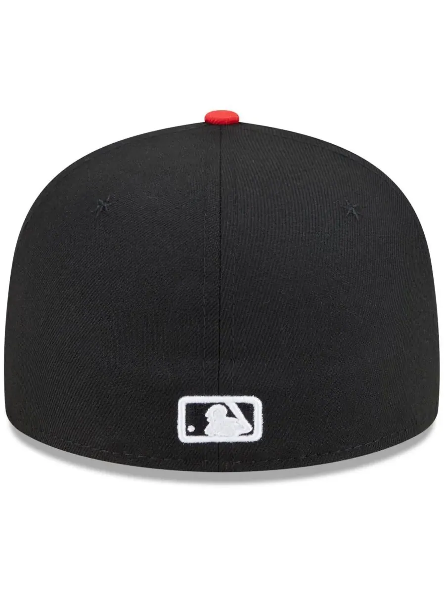 New Era Мужская черно-красная бейсболка Chicago White Sox 2025 City Connect Alternate 59FIFTY — изображение 4 из 4