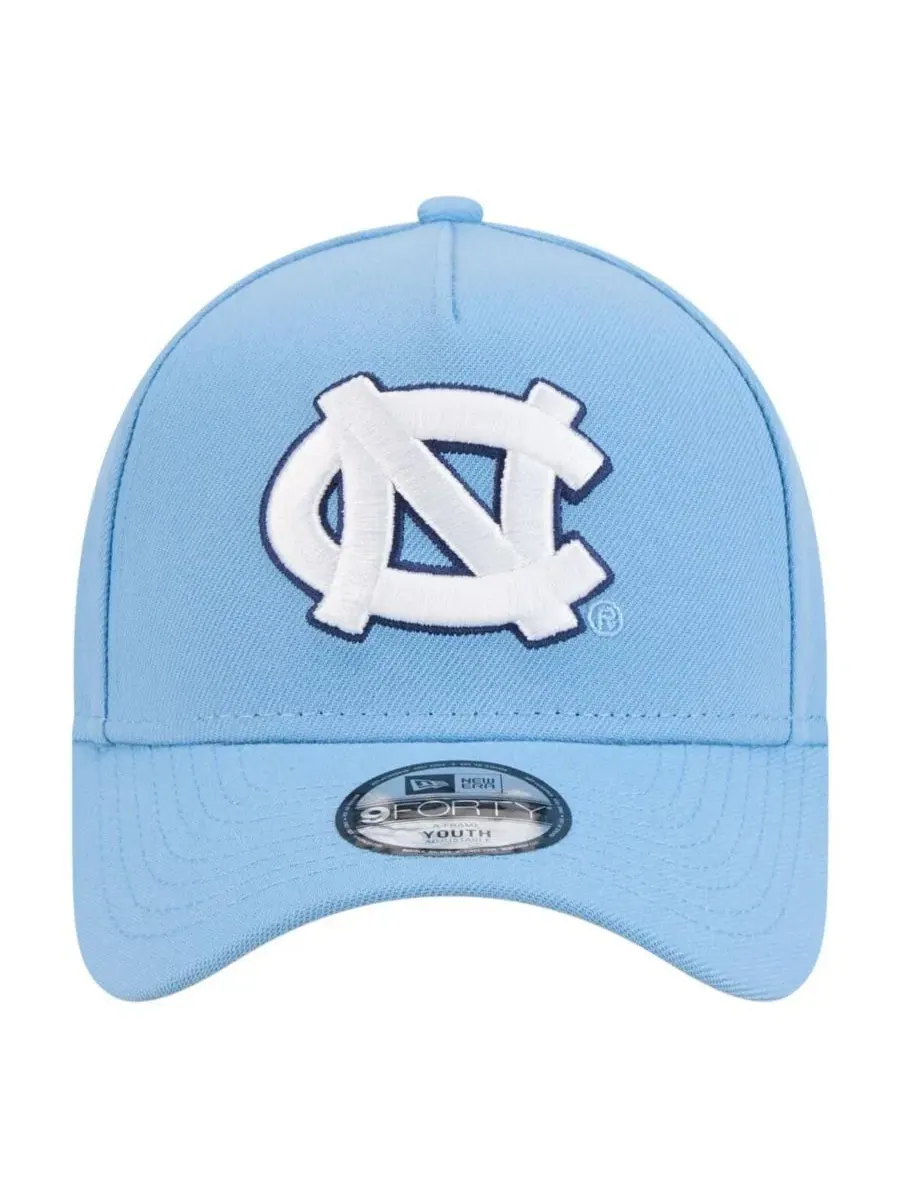 Бейсболка Big Boys and Girls Carolina Blue North Carolina Tar Heels 9FORTY A-Frame Adjustable Hat — изображение 2 из 5