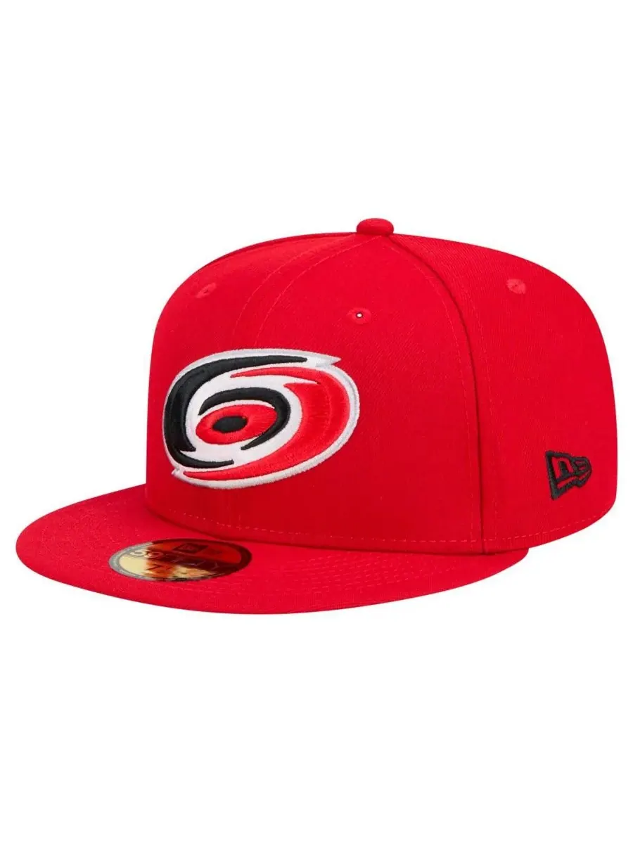 New Era Мужская красная бейсболка Carolina Hurricanes Core 59FIFTY