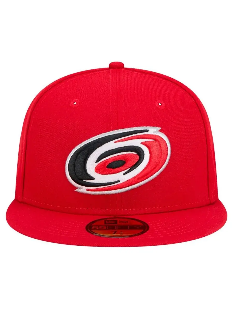 New Era Мужская красная бейсболка Carolina Hurricanes Core 59FIFTY — изображение 2 из 4, красный