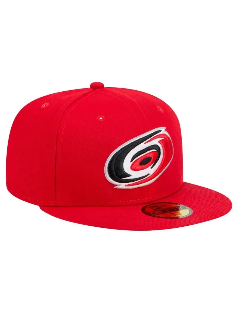 New Era Мужская красная бейсболка Carolina Hurricanes Core 59FIFTY — изображение 3 из 4, красный