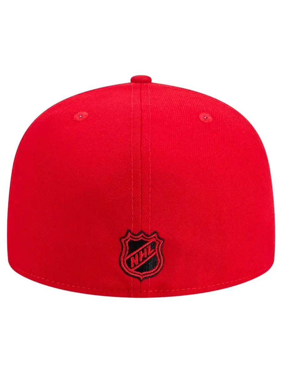 New Era Мужская красная бейсболка Carolina Hurricanes Core 59FIFTY — изображение 4 из 4, красный