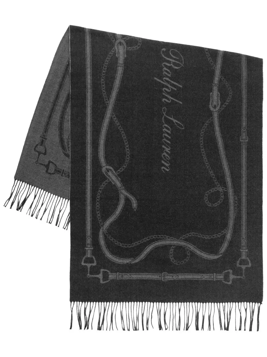 Плед-накидка с поясом Baby Cable Knit Wrap Lauren Ralph Lauren — изображение 2 из 4, черный