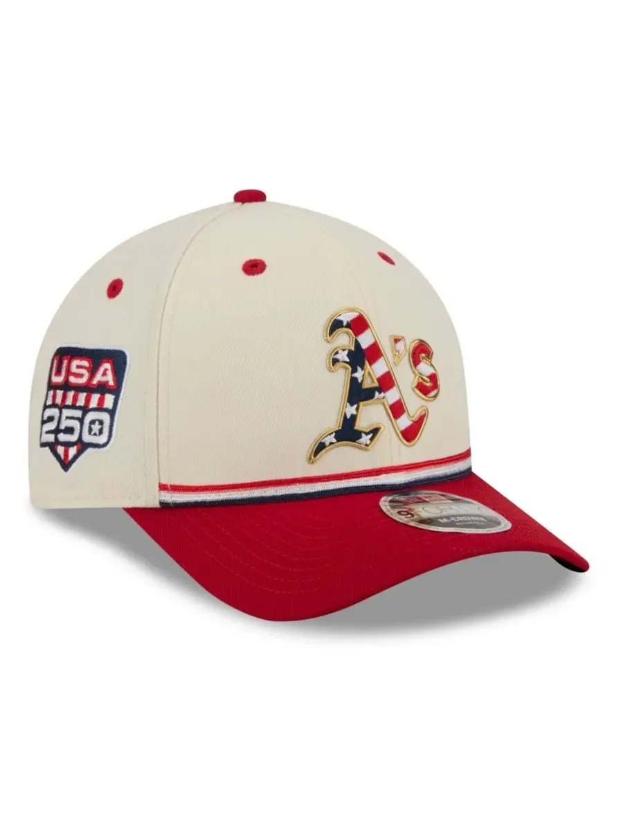 Бейсболка New Era 9FORTY M-Crown Adjustable Hat с вышивкой USA 250