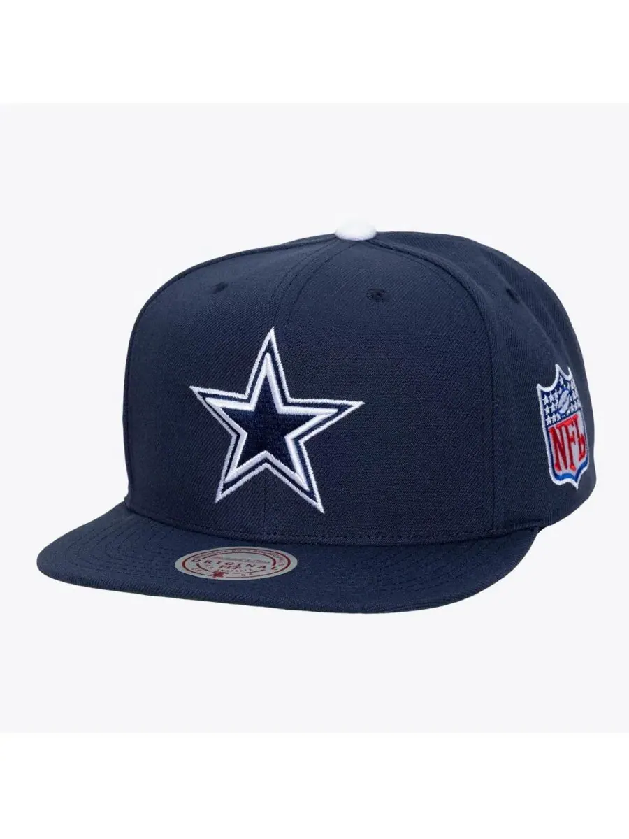Кепка-снэпбек с вышитым логотипом Dallas Cowboys Mitchell & Ness
