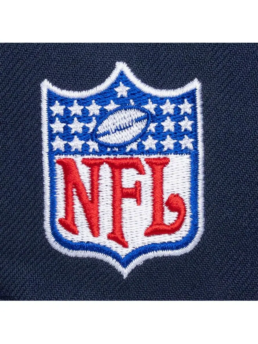 Кепка-снэпбек с вышитым логотипом Dallas Cowboys Mitchell & Ness — изображение 3 из 4, темно-синий