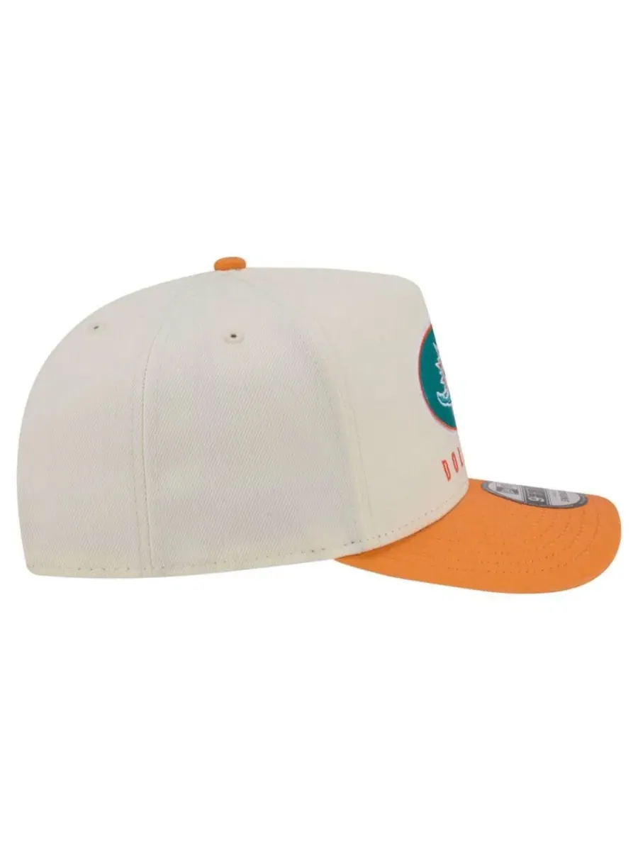 Кепка-снапбек с козырьком, с вышивкой, модель Washed A-Frame 9FIFTY New Era — изображение 7 из 7, кремовый оранжевый
