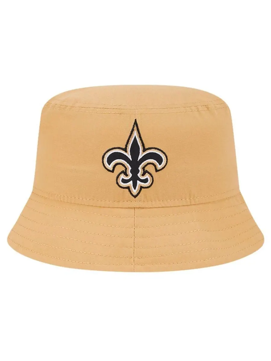 Кепка-ведро с козырьком 360° New Orleans Saints Helmet New Era — изображение 2 из 4, золото