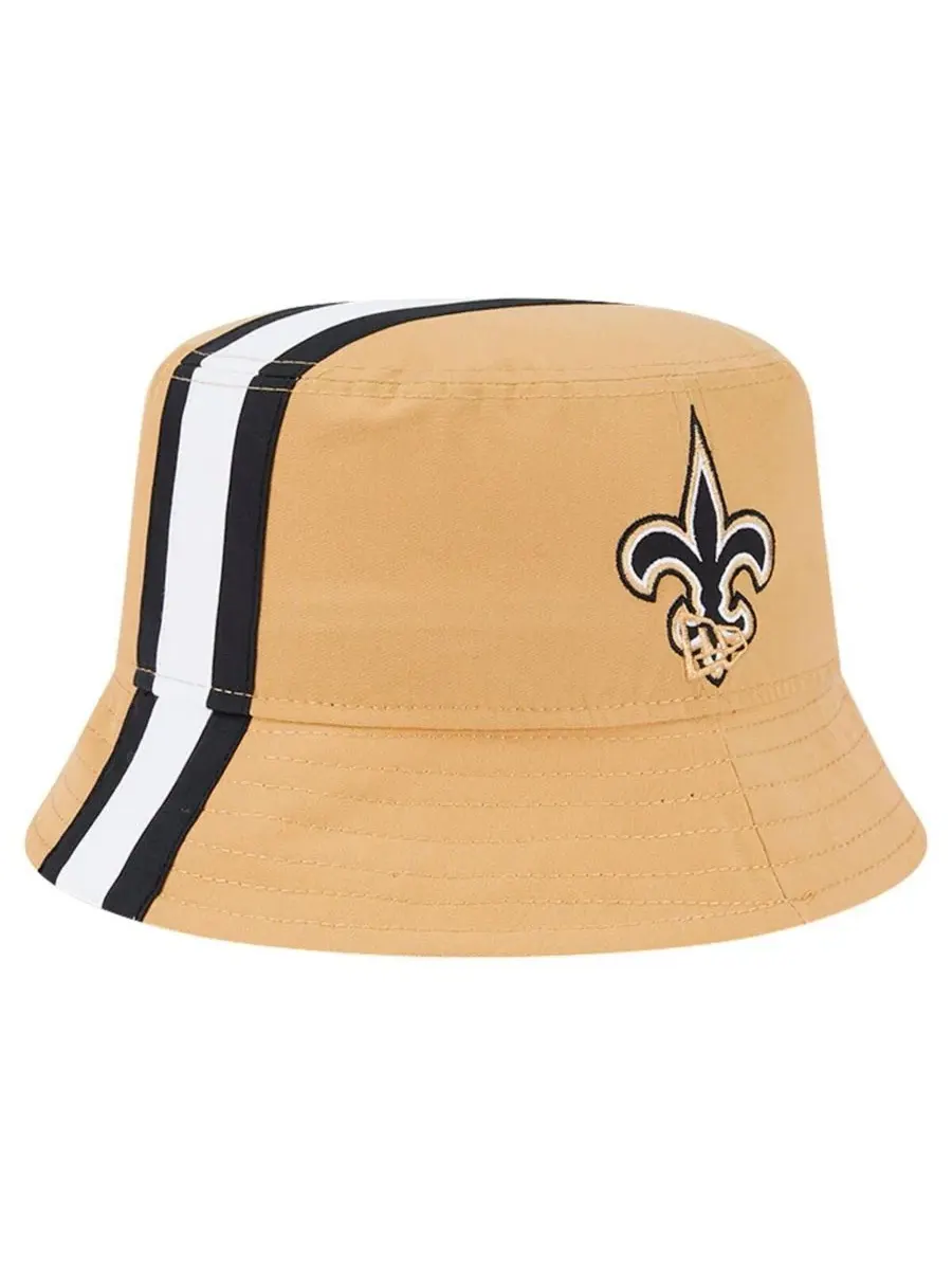 Кепка-ведро с козырьком 360° New Orleans Saints Helmet New Era — изображение 3 из 4, золото