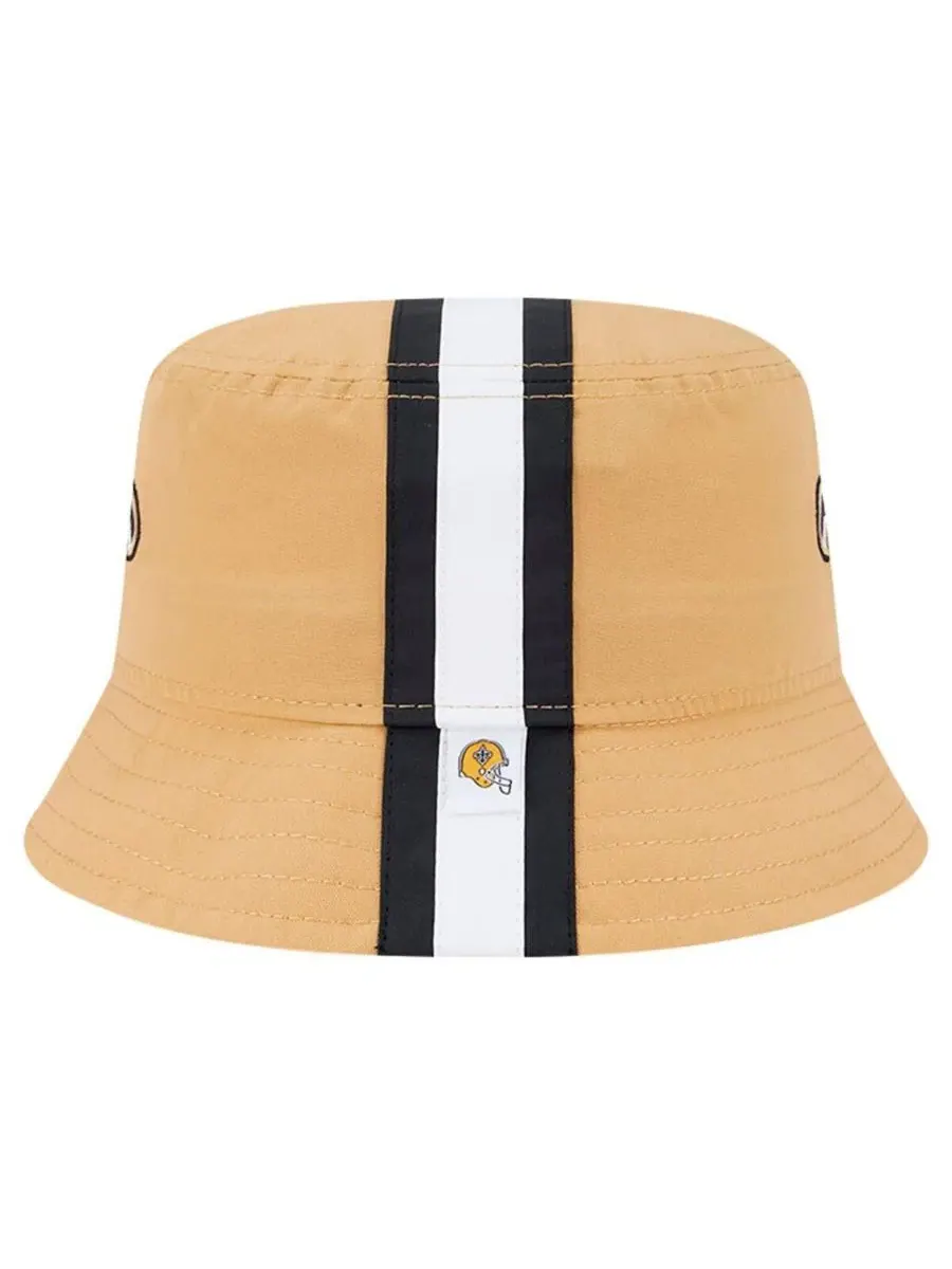 Кепка-ведро с козырьком 360° New Orleans Saints Helmet New Era — изображение 4 из 4, золото