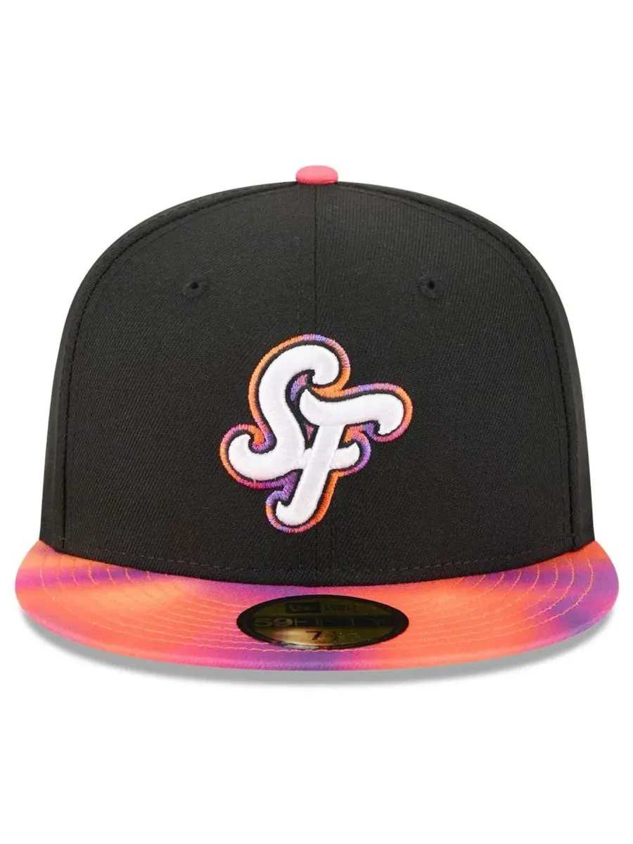 New Era Мужская кепка San Francisco Giants 2025 City Connect 59FIFTY — изображение 2 из 4, черный оранжевый