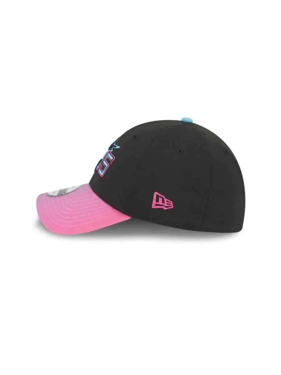 New Era Мужская черная кепка Miami Marlins 2025 City Connect 39THIRTY Flex — изображение 4 из 6, черный