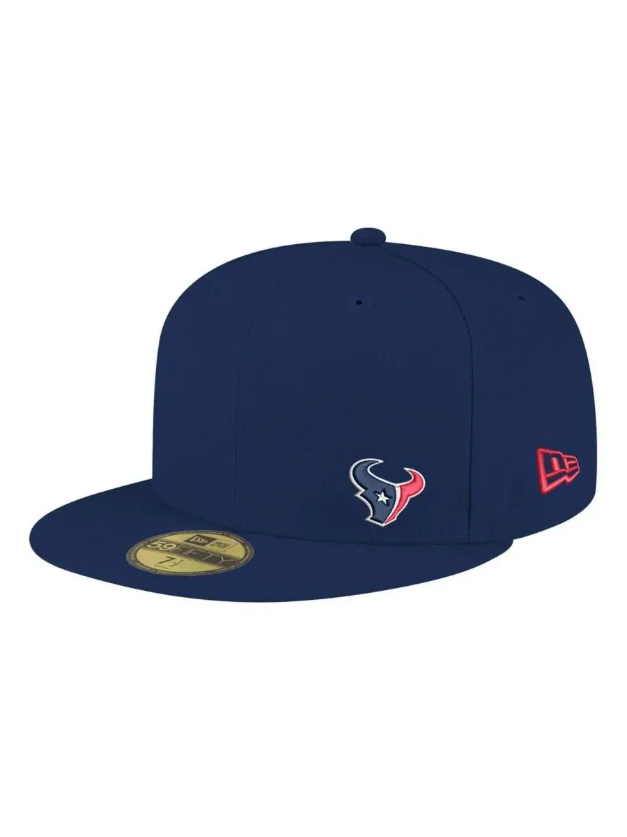 New Era Мужская темно-синяя бейсболка Houston Texans Flawless 59FIFTY