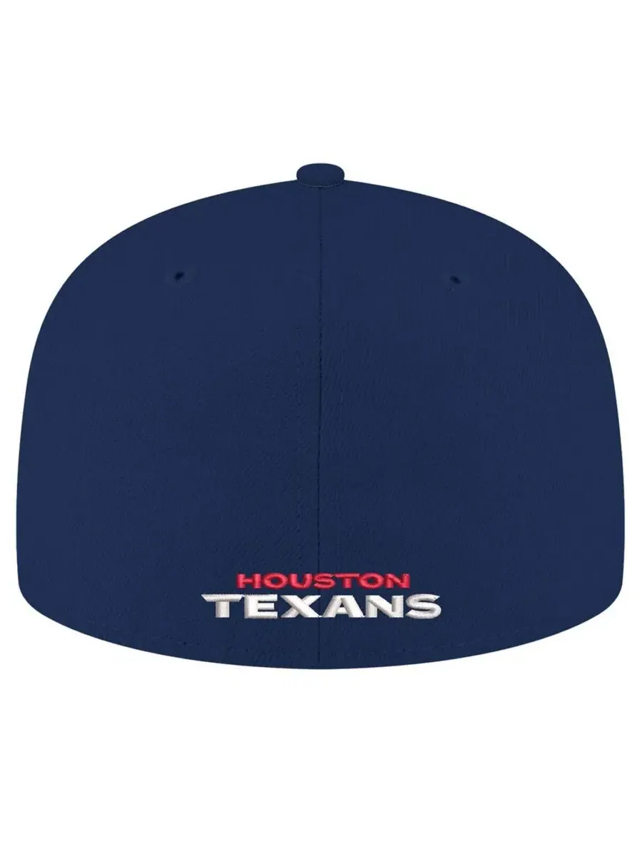 New Era Мужская темно-синяя бейсболка Houston Texans Flawless 59FIFTY — изображение 2 из 4, темно-синий