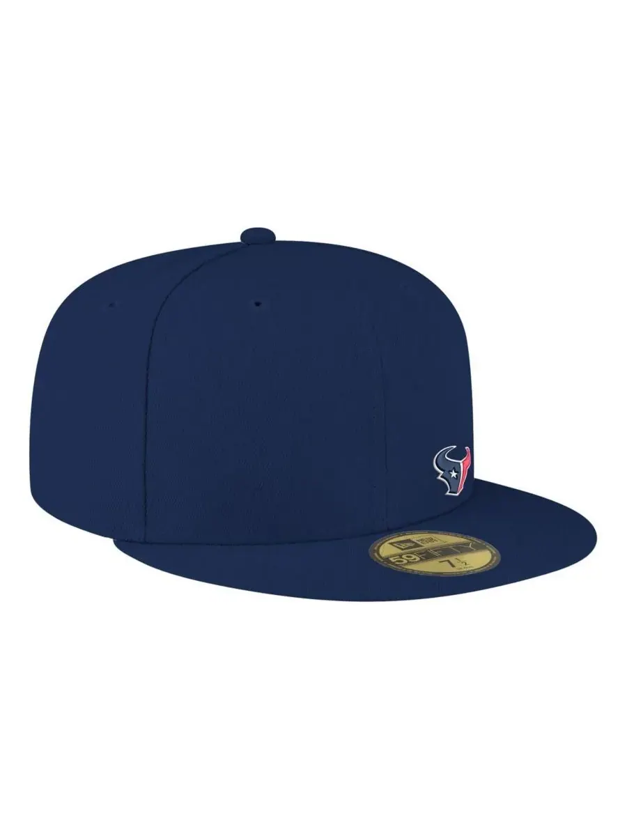 New Era Мужская темно-синяя бейсболка Houston Texans Flawless 59FIFTY — изображение 3 из 4, темно-синий