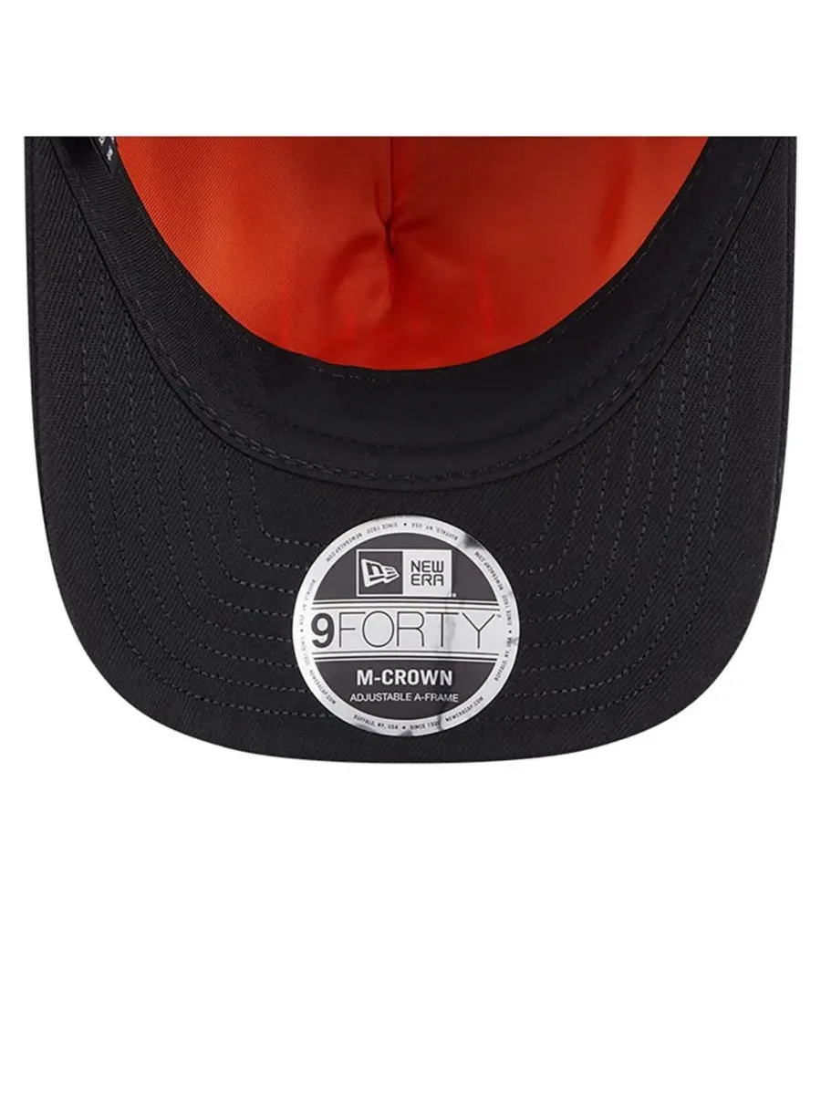 New Era Мужская черная регулируемая кепка Alpha Industries New York Giants A-Frame 9FORTY — изображение 3 из 5, черный
