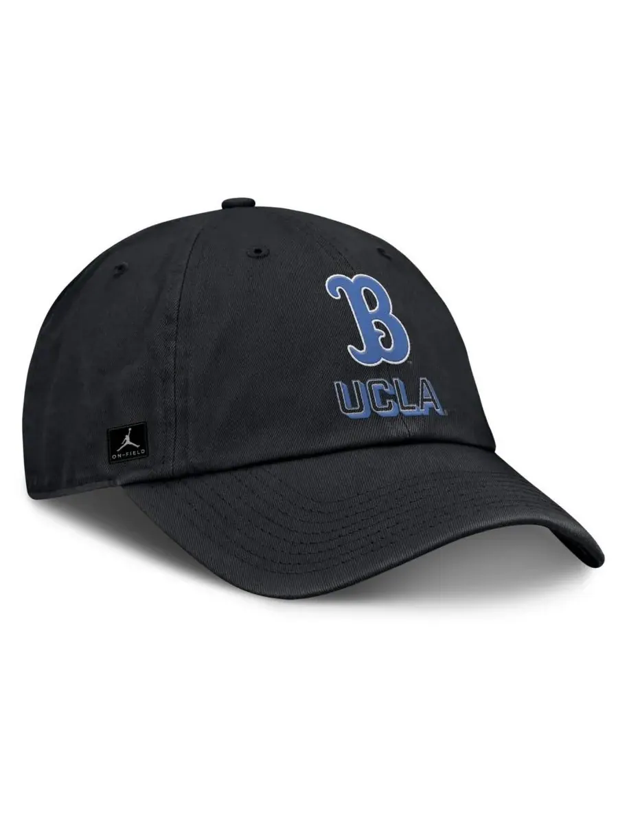Jordan Мужская черная регулируемая кепка UCLA Bruins 2025 On-Field Club — изображение 3 из 4, черный