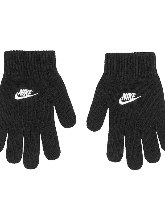 Комплект шапки и перчаток Big Kids Club Nike — изображение 4 из 4, темный серый