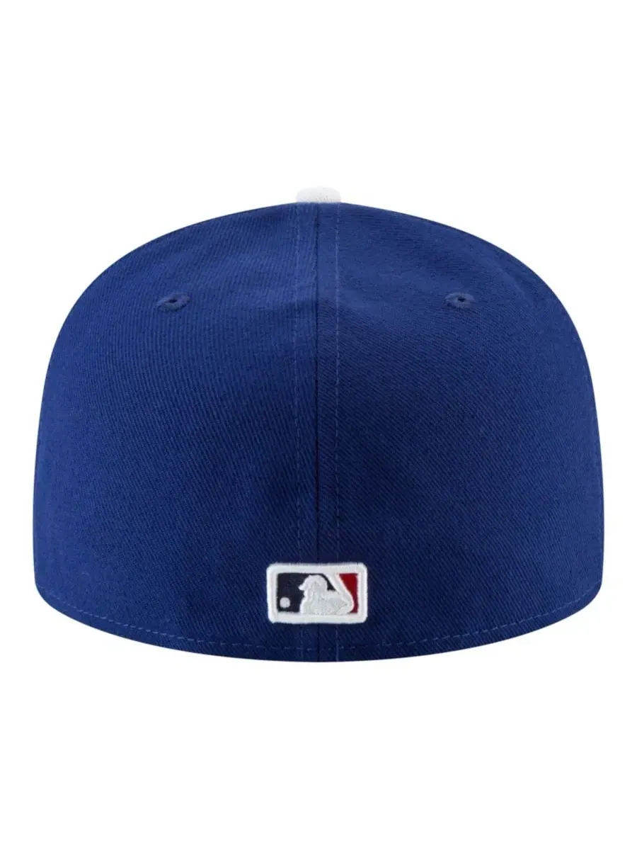 Бейсболка New Era 59FIFTY с вышивкой и памятной нашивкой — изображение 3 из 5, королевский