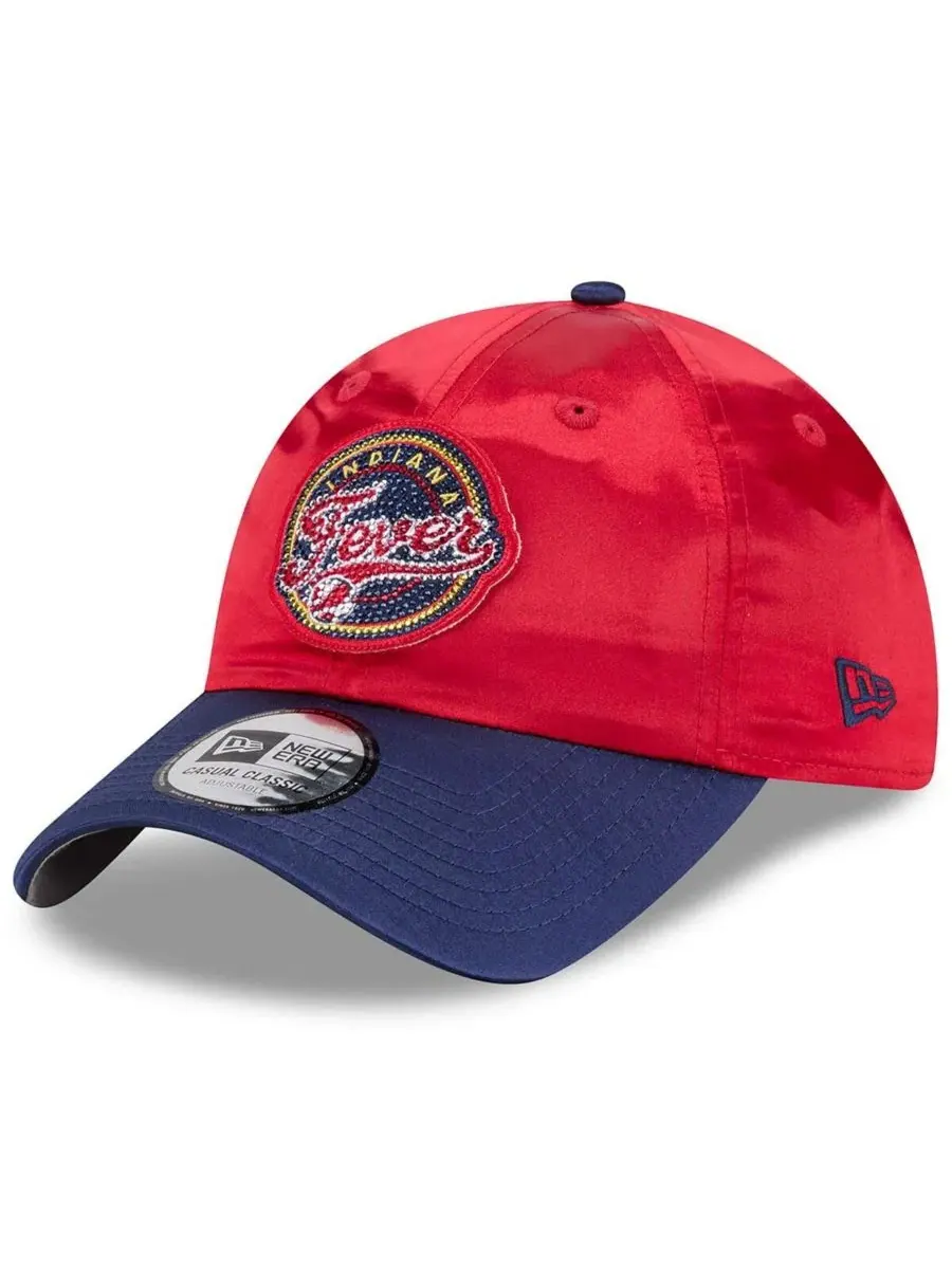 Кепка с вышивкой и стразами Indiana Fever 2026 WNBA Draft Casual Classic Adjustable Hat New Era — изображение 3 из 5
