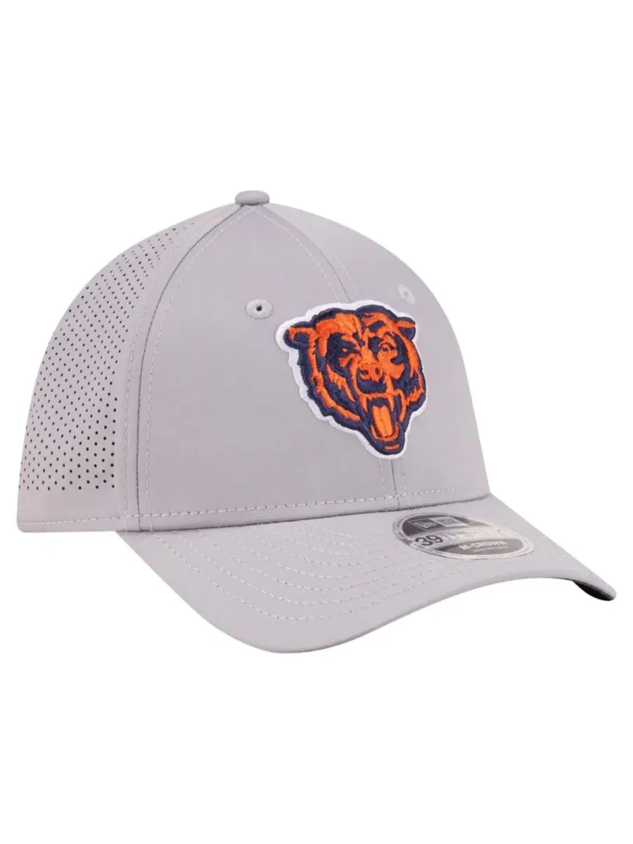 Бейсболка New Era 39THIRTY M-Crown Flex Fit — изображение 4 из 5, серый