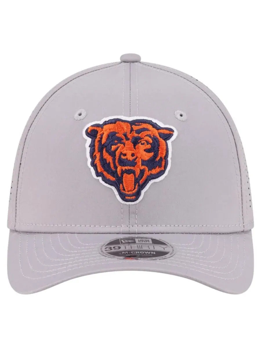 Бейсболка New Era 39THIRTY M-Crown Flex Fit — изображение 5 из 5, серый