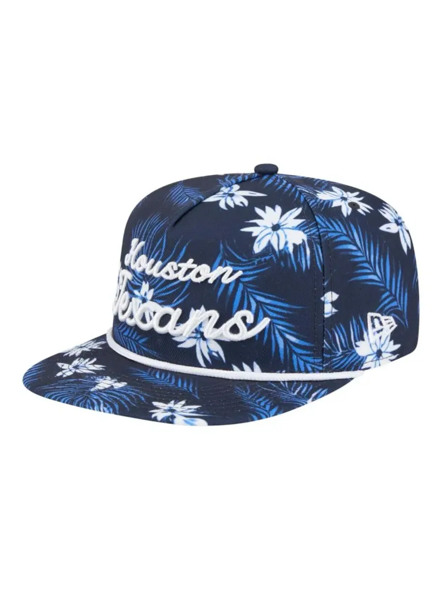 Кепка-снэпбек New Era Houston Texans Palm Print A-Frame 9FIFTY
