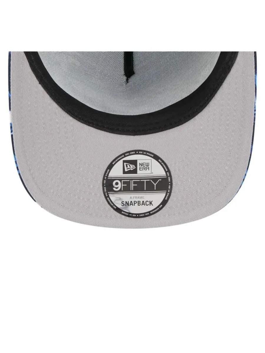 Кепка-снэпбек New Era Houston Texans Palm Print A-Frame 9FIFTY — изображение 5 из 5, темно-синий